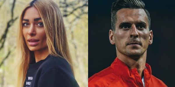 Jessica Ziółek i Arkadiusz Milik